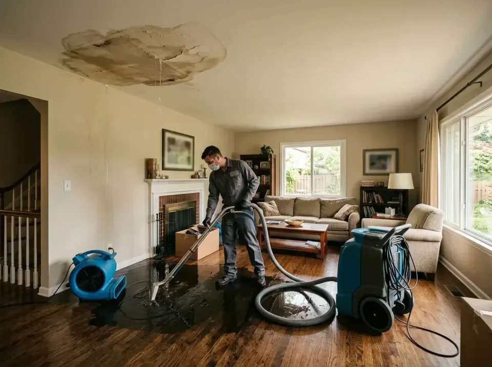 attic-pipe-burst-ceiling-drip-008 — frequently asked questions, Water Damage Restoration & Carpet Care in Glasgow, DE